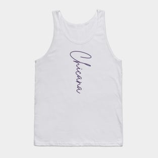 Chicana | Typography Art Tank Top